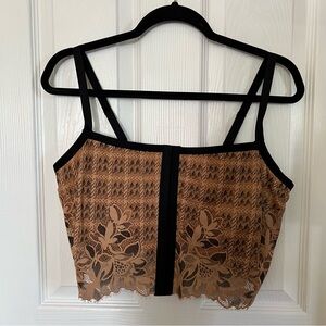 NWT AERIE LACE CORSET BRA TOP